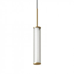 Pakabinamas LED šviestuvas ISON 8W aukso spalvos kaina