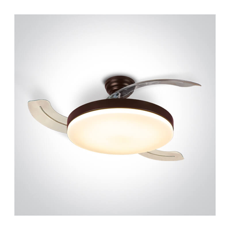Šviestuvas ventiliatorius lubinis ONE LIGHT 6300/BR/V
