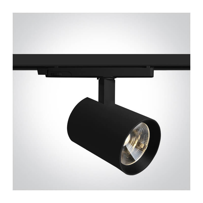 ŠVIESTUVAS 3PH ŠVIESTUVŲ SISTEMAI ONE LIGHT 65670CT/B/V 30W | 40W CCT JUODAS