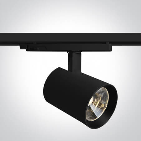 ŠVIESTUVAS 3PH ŠVIESTUVŲ SISTEMAI ONE LIGHT 65670CT/B/V 30W | 40W CCT JUODAS