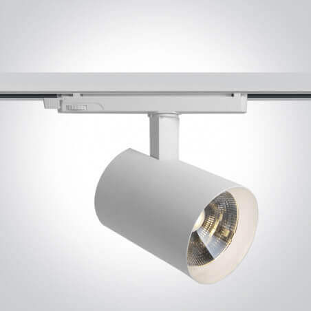 3PH | DALI SISTEMOS ŠVIESTUVAS ONE LIGHT 65670CTL/W/V 40W CCT BALTAS