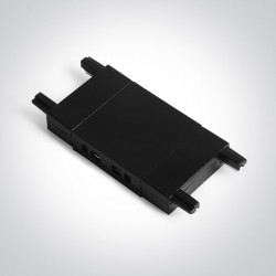 TIESI ELEKTRINĖ JUNGTIS FLAT MAGNETINEI SISTEMAI 43004FF/B JUODA