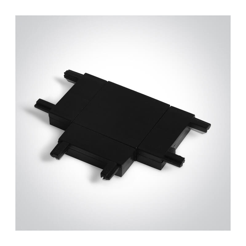 T FORMOS JUNGTIS FLAT MAGNETINEI SISTEMAI ONE LIGHT 43004FK/B JUODA