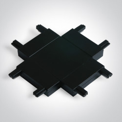 X FORMOS JUNGTIS FLAT MAGNETINEI SISTEMAI 43004FL/B JUODA