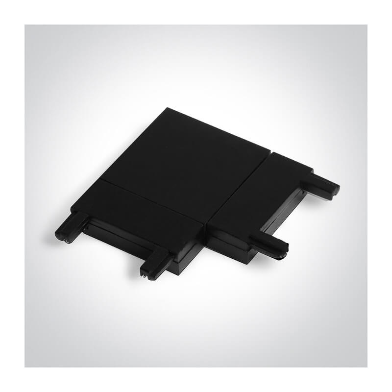KAMPINĖ JUNGTIS FLAT MAGNETINEI SISTEMAI ONE LIGHT 43004FH/B JUODA