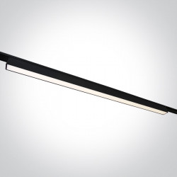 ŠVIESTUVAS FLAT MAGNETINEI SISTEMAI 43100FC/B/V 20W JUODAS