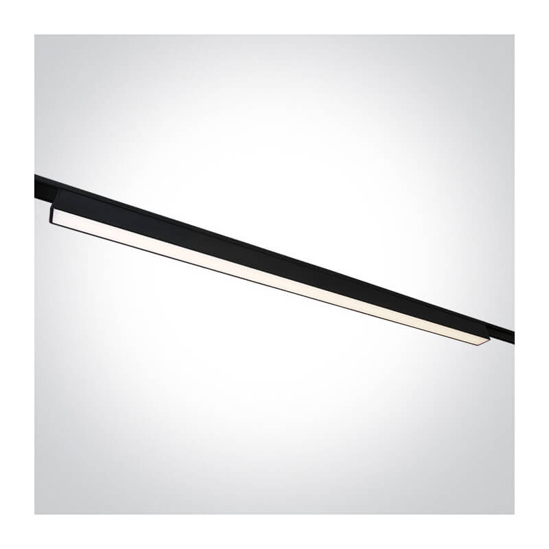 ŠVIESTUVAS FLAT MAGNETINEI SISTEMAI ONE LIGHT 43100FC/B/V 20W JUODAS