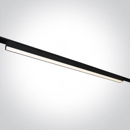 ŠVIESTUVAS FLAT MAGNETINEI SISTEMAI ONE LIGHT 43100FD/B/V 30W JUODAS