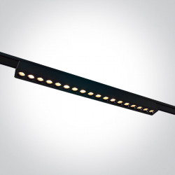 ŠVIESTUVAS FLAT MAGNETINEI SISTEMAI 43102FC/B/V 18W JUODAS