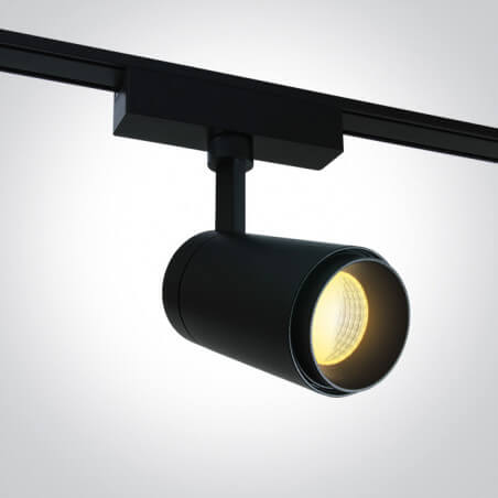 ŠVIESTUVAS FLAT MAGNETINEI SISTEMAI ONE LIGHT 43120F/B/V 10W JUODAS