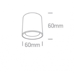 ŠVIESTUVAS FLAT MAGNETINEI SISTEMAI 43110F/B/V 6W JUODAS kaina