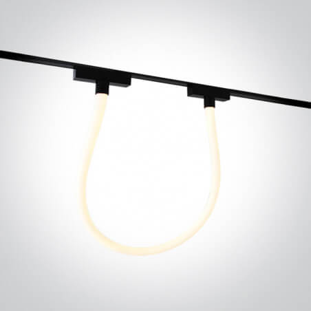 ŠVIESTUVAS FLAT MAGNETINEI SISTEMAI ONE LIGHT 43128FA/B/W 16W JUODAS