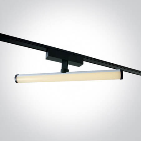 ŠVIESTUVAS FLAT MAGNETINEI SISTEMAI ONE LIGHT 43126FA/B/V 10W JUODAS