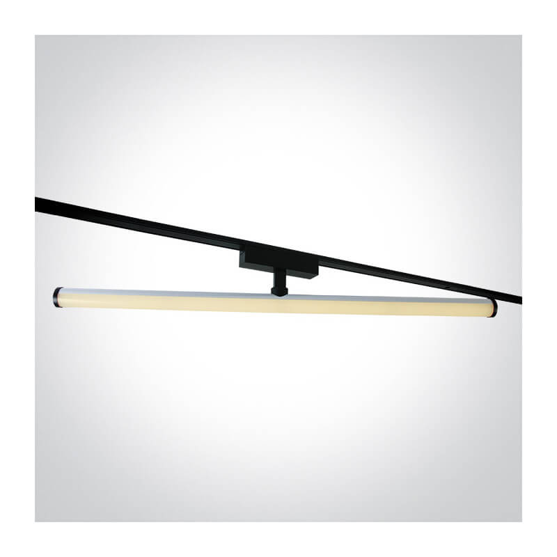 ŠVIESTUVAS FLAT MAGNETINEI SISTEMAI ONE LIGHT 43126FB/B/V 20W JUODAS