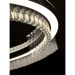 PAKABINAMAS LED ŠVIESTUVAS RHEA D90 100W CHROMO SPALVOS kaina
