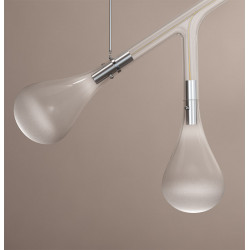 PAKABINAMAS LED ŠVIESTUVAS RAMI L145 CHROMO SPALVOS skubiai