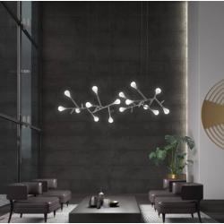 PAKABINAMAS LED ŠVIESTUVAS RAMI L145 CHROMO SPALVOS pigiau