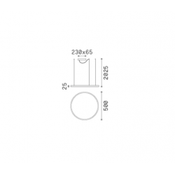 PAKABINAMAS LED ŠVIESTUVAS ORACLE SLIM SP D50 ROUND 29W ŽALVARIO SPALVOS kaina