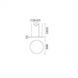 PAKABINAMAS LED ŠVIESTUVAS ORACLE SLIM SP D90 ROUND 53W ŽALVARIO SPALVOS