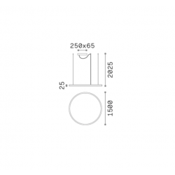 PAKABINAMAS LED ŠVIESTUVAS ORACLE SLIM SP D150 ROUND 81W ŽALVARIO SPALVOS kaina