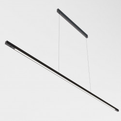 Pakabinamas LED šviestuvas VEGA 50W JUODAS DIM