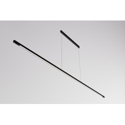 Pakabinamas LED šviestuvas VEGA 50W JUODAS DIM kaina