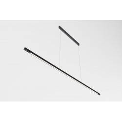 Pakabinamas LED šviestuvas VEGA 40W JUODAS DIM kaina