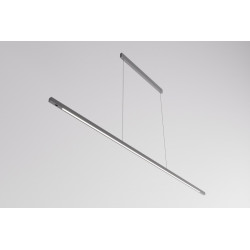 Pakabinamas LED šviestuvas VEGA 40W NIKELIO SPALVOS DIM kaina
