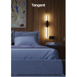 SIENINIS LED ŠVIESTUVAS TANGENT H73 6W JUODAS internetu