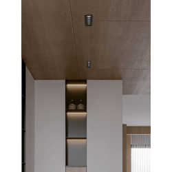 ĮLEIDŽIAMAS LED ŠVIESTUVAS S335 7W JUODAS kaina
