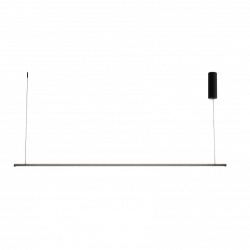 Pakabinamas LED šviestuvas STICK 40W 3000K JUODAS dimeriuojamas kaina