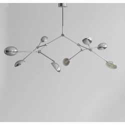 PAKABINAMAS ŠVIESTUVAS DROP L158 CHROMO SPALVOS