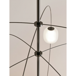 PAKABINAMAS LED ŠVIESTUVAS AXIA D78 JUODAS kaina