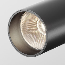 LUBINIS LED ŠVIESTUVAS FOCUS 12W juodas skubiai