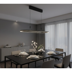 PAKABINAMAS LED ŠVIESTUVAS LAYLA L120 50W JUODAS TRIAC internetu