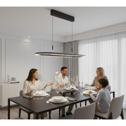 PAKABINAMAS LED ŠVIESTUVAS LAYLA L120 50W JUODAS TRIAC pristatymas