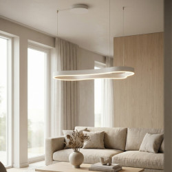 PAKABINAMAS LED ŠVIESTUVAS MIRABELLA L90 48W BALTAS pigiau