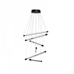 PAKABINAMAS LED ŠVIESTUVAS PALOS 6 57W JUODAS STEP DIM