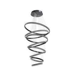 PAKABINAMAS LED ŠVIESTUVAS AZALEA SPIRAL 238W JUODAS STEP DIM