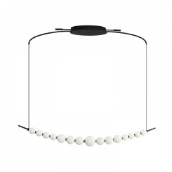 PAKABINAMAS LED ŠVIESTUVAS PERLA 26W JUODAS STEP DIM