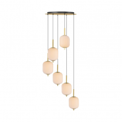 PAKABINAMAS LED ŠVIESTUVAS AKARI 34W CCT AUKSO SPALVOS