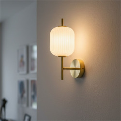 SIENINIS LED ŠVIESTUVAS AKARI 6,5W CCT AUKSO SPALVOS STEP DIM kaina