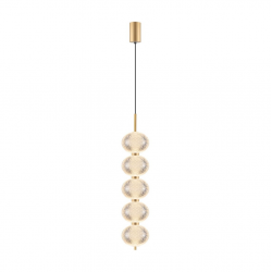 PAKABINAMAS LED ŠVIESTUVAS GALATEA 30W AUKSO SPALVOS CCT