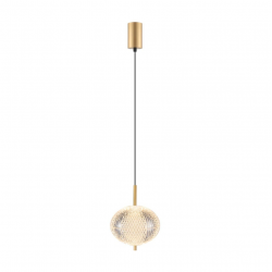 PAKABINAMAS LED ŠVIESTUVAS GALATEA 6,5W AUKSO SPALVOS STEP DIM CCT