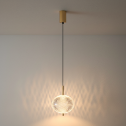 PAKABINAMAS LED ŠVIESTUVAS GALATEA 6,5W AUKSO SPALVOS STEP DIM CCT kaina