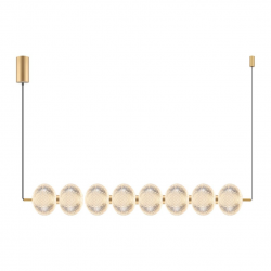 PAKABINAMAS LED ŠVIESTUVAS GALATEA 50W AUKSO SPALVOS CCT