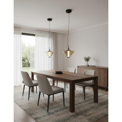 PAKABINAMAS LED ŠVIESTUVAS YARA D25 9,5W DŪMINTO STIKLO SPALVOS kaina
