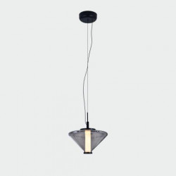 PAKABINAMAS LED ŠVIESTUVAS YARA D25 9,5W DŪMINTO STIKLO SPALVOS