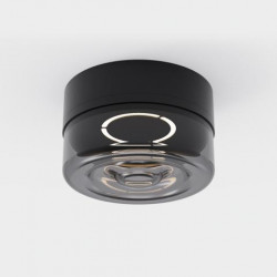LUBINIS | SIENINIS LED ŠVIESTUVAS ECLIPSE 10W JUODAS kaina