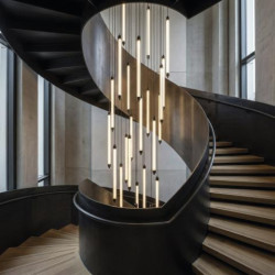 PAKABINAMAS LED ŠVIESTUVAS LINEO H120 22W JUODAS pristatymas